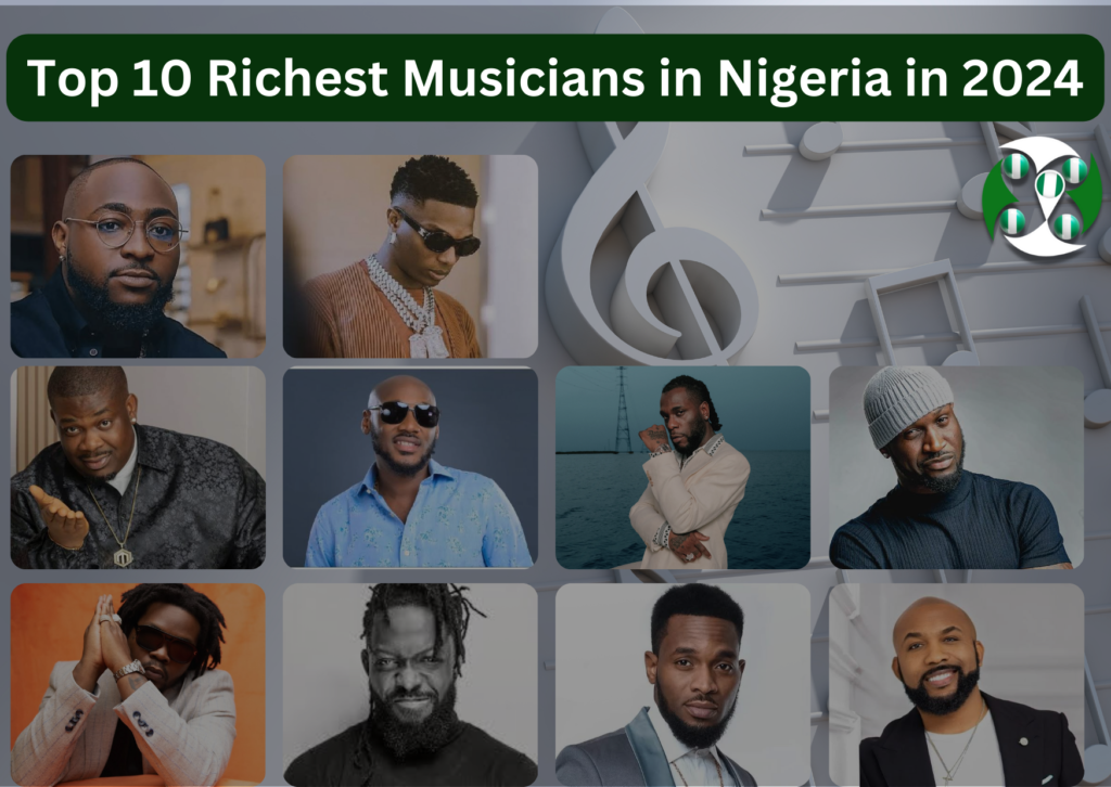 top 10 richest musicians 2024 in nigeria